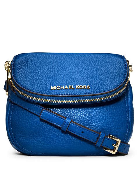 michael kors crossbody blue|More.